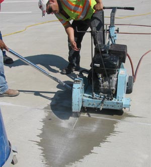 Cutting slots